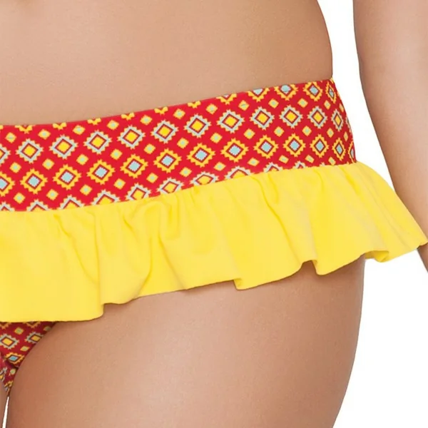 Slip de bain - Rouge en nylon Curvy Kate Maillot