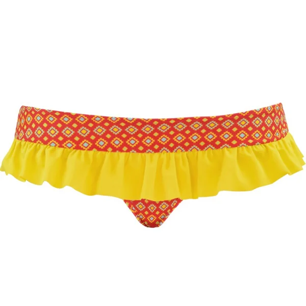 Slip de bain - Rouge en nylon Curvy Kate Maillot