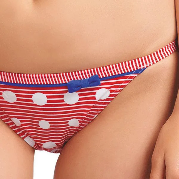 Slip de bain - Rouge HELLO SAILOR Freya Maillots