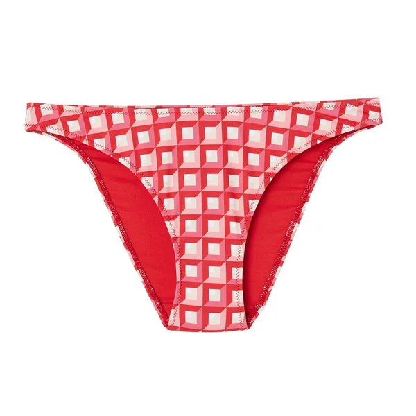 Slip de bain rouge Ibiza Camille Cerf x Pomm Poire