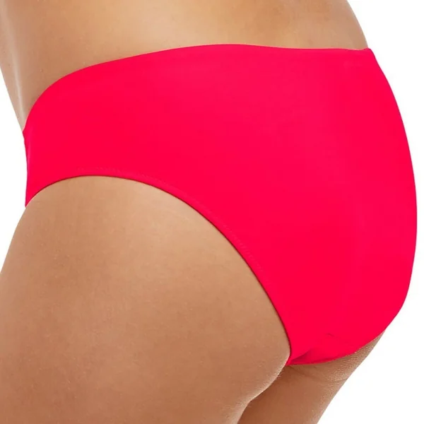 Slip de bain - Rouge MACRAME en nylon Freya Maillots