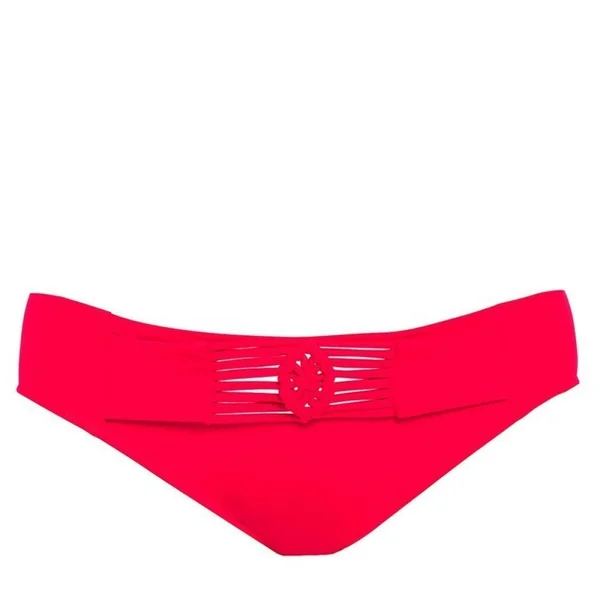 Slip de bain - Rouge MACRAME en nylon Freya Maillots