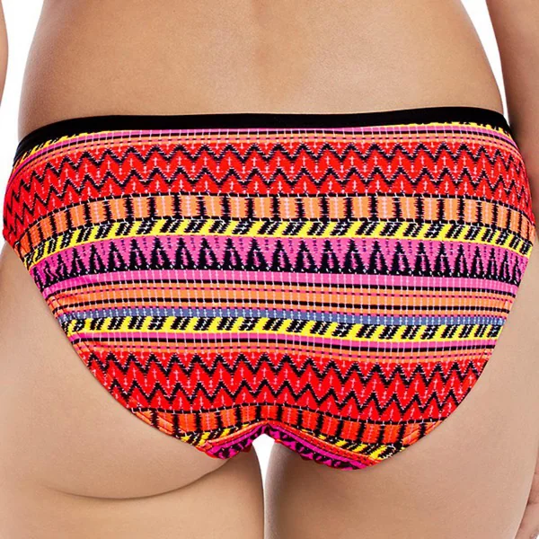 Slip de bain Rouge noir Freya Maillots