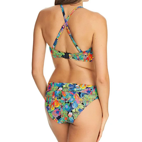 Slip de bain taille ajustable black - Island Girl Freya Maillots