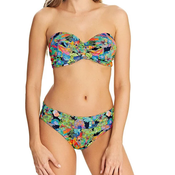 Slip de bain taille ajustable black - Island Girl Freya Maillots