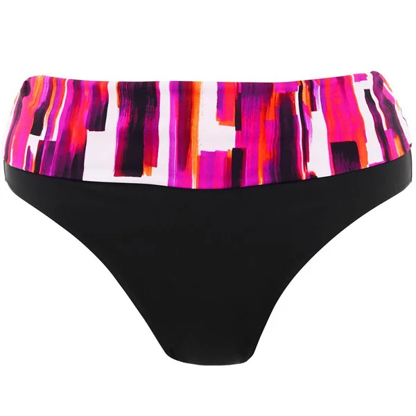 Slip de bain taille ajustable Imprimé - Fuchsia Fantasie Bain