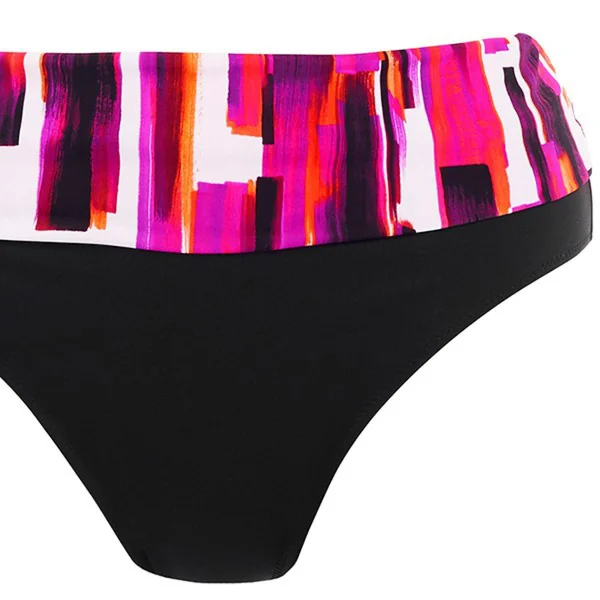 Slip de bain taille ajustable Imprimé - Fuchsia Fantasie Bain