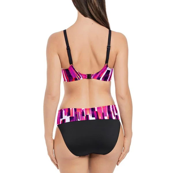 Slip de bain taille ajustable Imprimé - Fuchsia Fantasie Bain