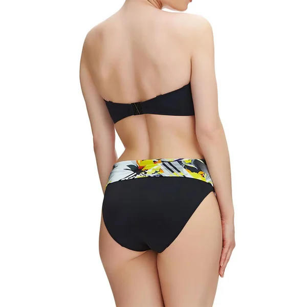 Slip de bain taille ajustable - Noir Fantasie Bain