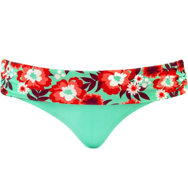 Slip de bain taille ajustable - Vert en nylon Curvy Kate Maillot