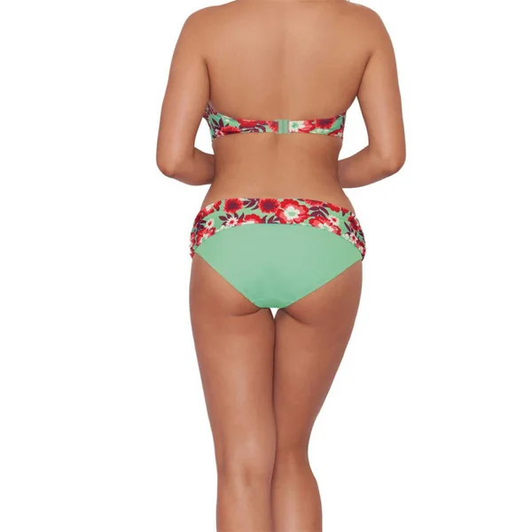 Slip de bain taille ajustable - Vert en nylon Curvy Kate Maillot
