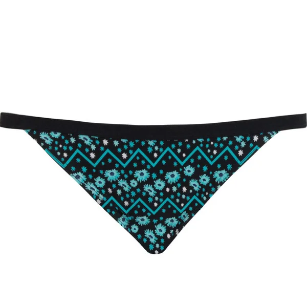 Slip de bain taille basse - Bleu en nylon Curvy Kate Maillot