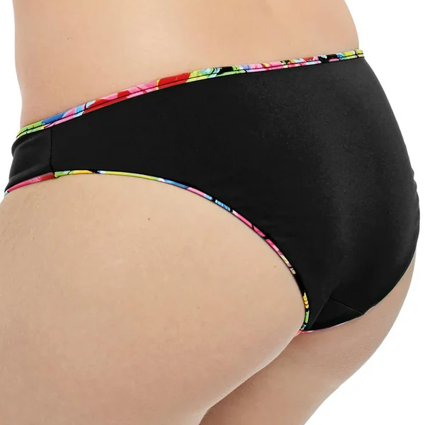 Slip de bain taille basse reversible - Multicolore Fantasie Bain