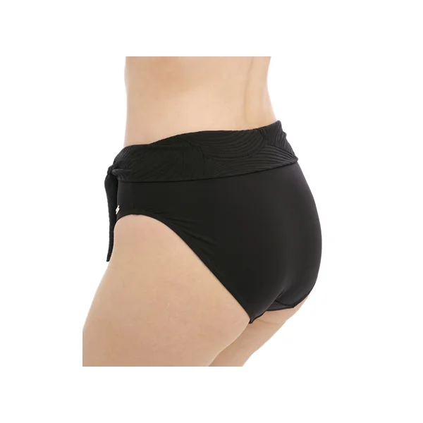 Slip de bain taille haute 6497 OTTAWA NOIR