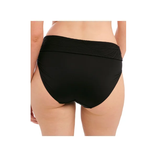 Slip de bain taille haute 6497 OTTAWA NOIR