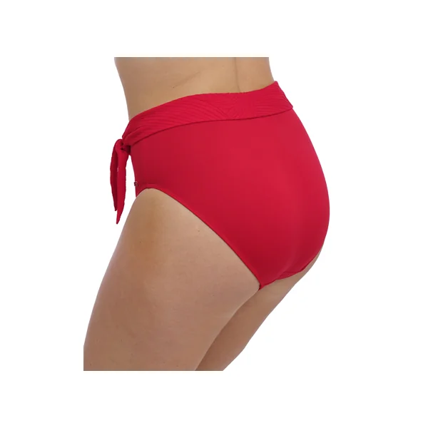Slip de bain taille haute 6497 OTTAWA RADIANT RED