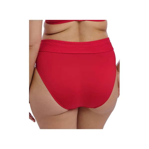 Slip de bain taille haute 6497 OTTAWA RADIANT RED