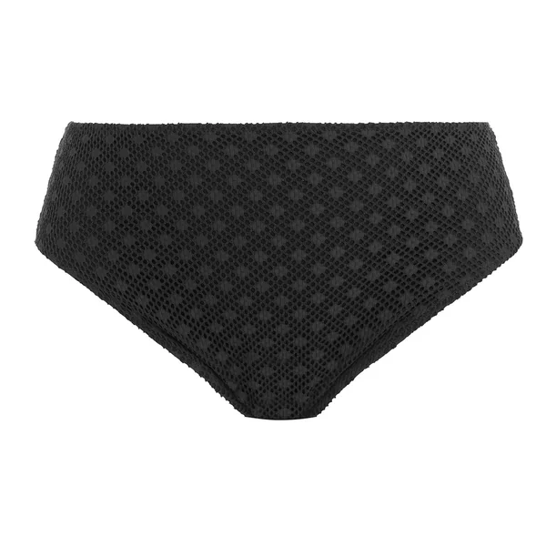 Slip de bain taille haute - Noir Elomi Bain