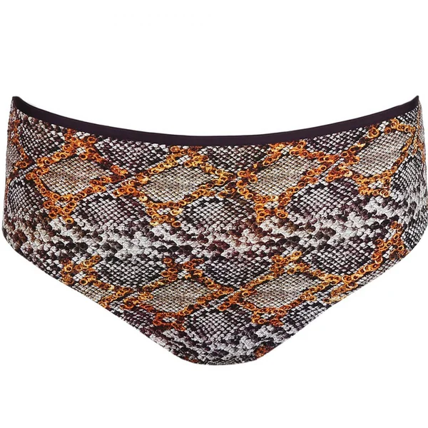 Slip de bain taille haute rétro Prima Donna KARMA amethyst Prima Donna Maillot