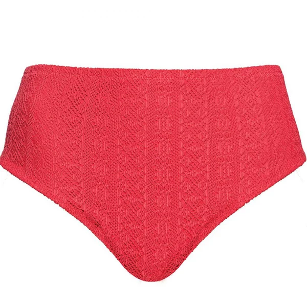 Slip de bain taille mi-haute - Rouge Elomi Bain
