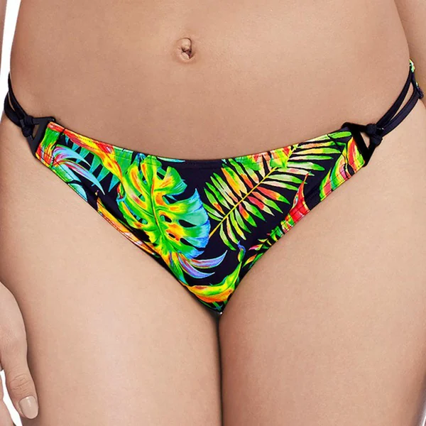 Slip de bain tanga Multicolore Freya Maillots
