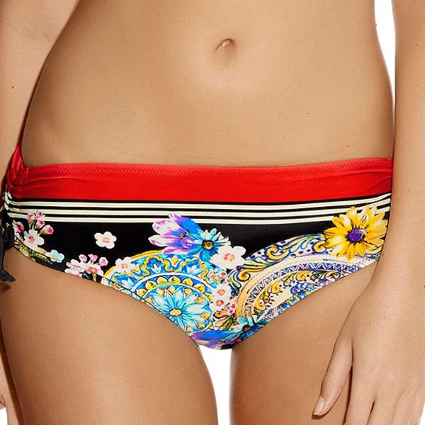 Slip de Bain à échancrure ajustable - Multicolore Fantasie Bain