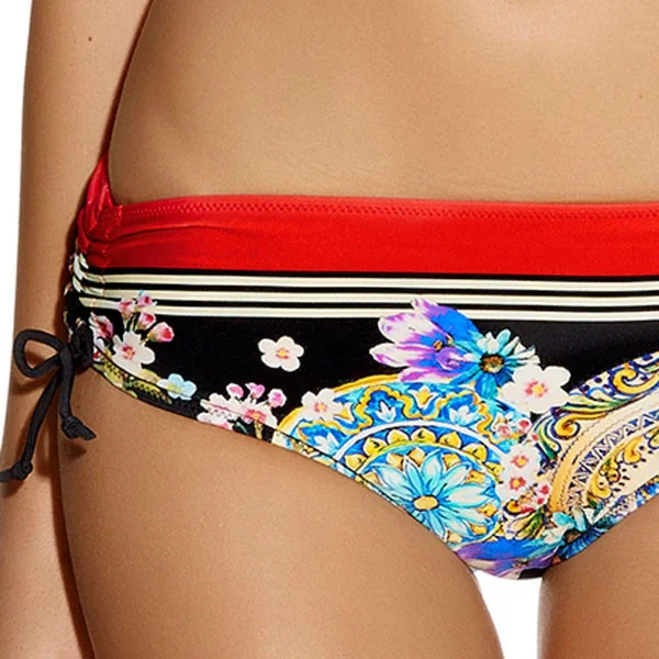 Slip de Bain à échancrure ajustable - Multicolore Fantasie Bain