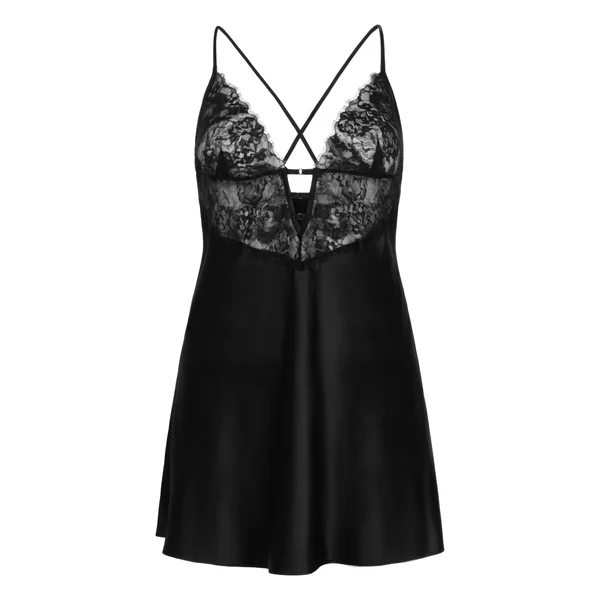 Slip dress Nienke - Noir