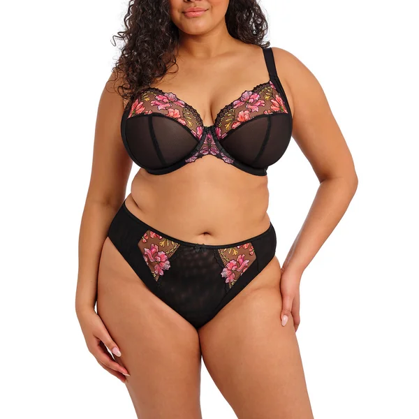 Slip Echancré noir Elomi