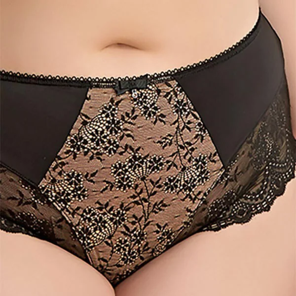 Slip Elomi TIA black noir en nylon Elomi