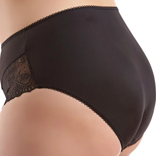 Slip Elomi TIA black noir en nylon Elomi
