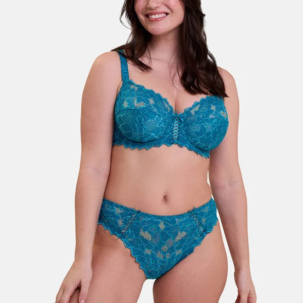 Slip en dentelle fleuri Sans Complexe Arum