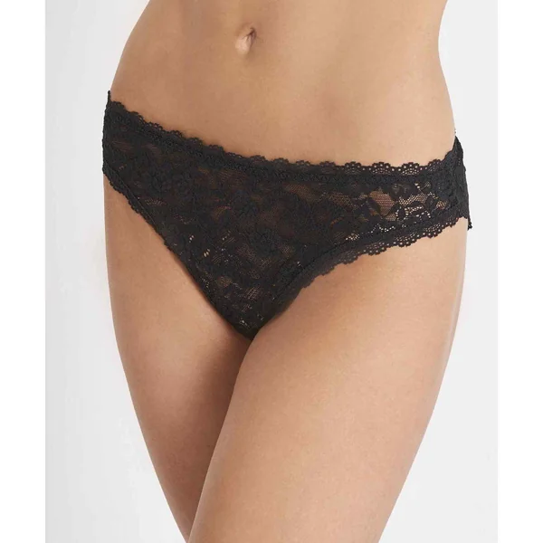 Slip Italien noir Aubade Rosessence