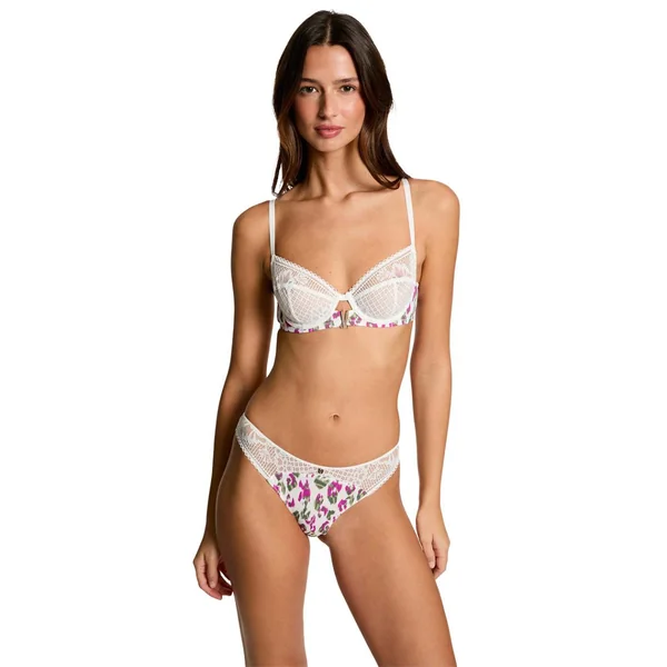 Slip ivoire Mathilde blanc Morgan Lingerie