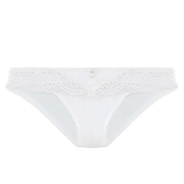 Slip Je Le Veux - Blanc en coton Pomm Poire