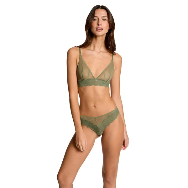 Slip kaki Lorie vert Morgan Lingerie