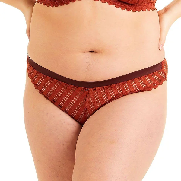 Slip - marron Camille Cerf x Pomm Poire