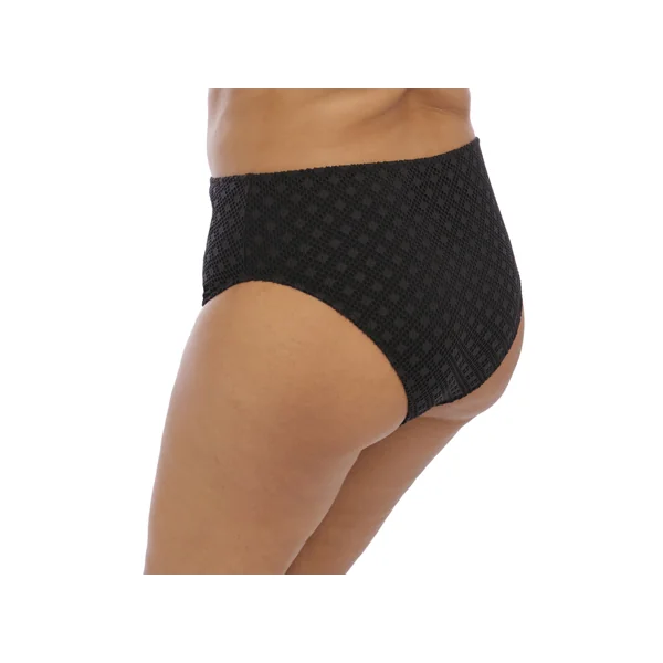 Slip mi couvrant de maillot de bain 800672 BAZARUTO NOIR