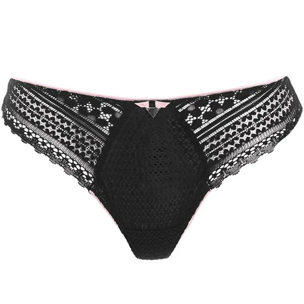 Slip noir DAISY LACE Freya