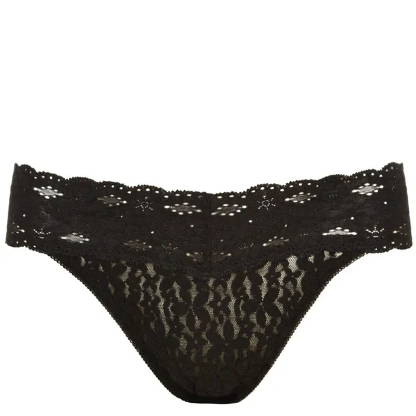 Slip noir - Halo Lace Wacoal lingerie