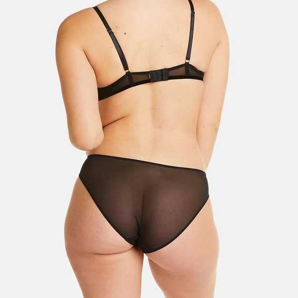 Slip noir Rafale Pomm Poire