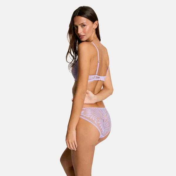 Slip parme Lina violet Morgan Lingerie
