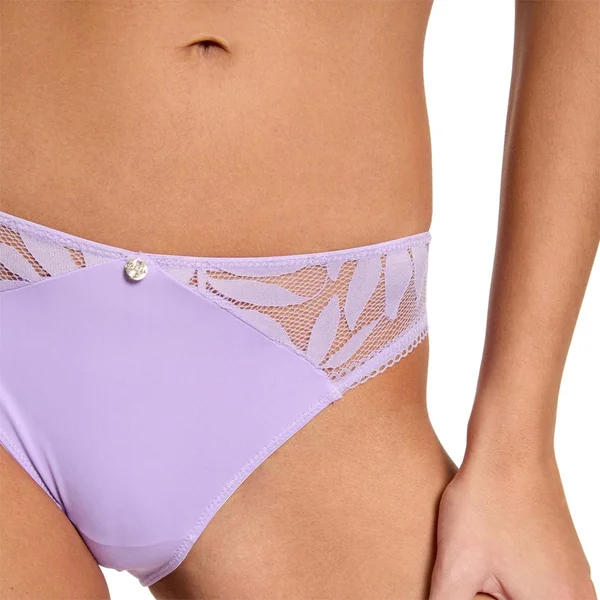 Slip parme Lina violet Morgan Lingerie