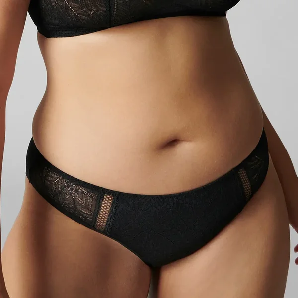 Slip sans coutures noir Simone Pérèle