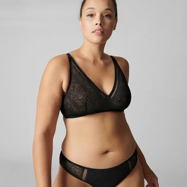 Slip sans coutures noir Simone Pérèle