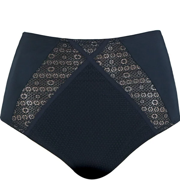 Slip taille haute Elomi MITZI black noir Elomi
