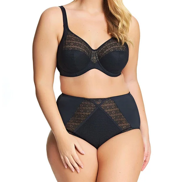 Slip taille haute Elomi MITZI black noir Elomi