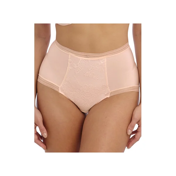 Slip taille haute FUSION LACE 102352 BLUSH