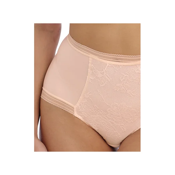 Slip taille haute FUSION LACE 102352 BLUSH