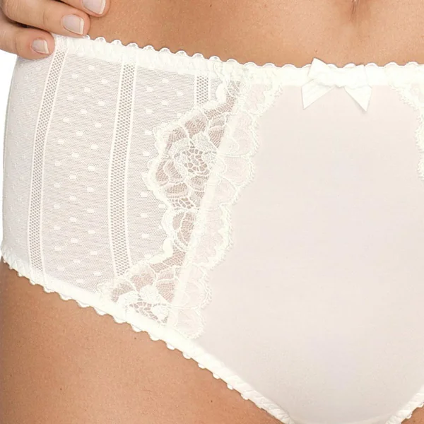 Slip taille haute naturel ivoire Prima Donna